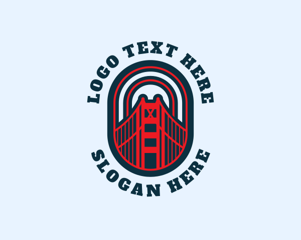 Golden Gate logo example 4