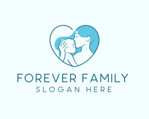 Mother Baby Love logo design