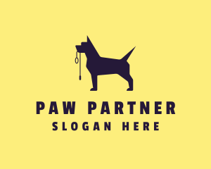 Pet Dog Leash logo design