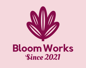 Flower Bloom Orchid  logo design