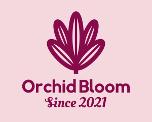 Flower Bloom Orchid  logo