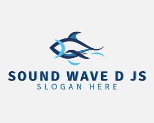 Aquatic Fish Aquarium logo design