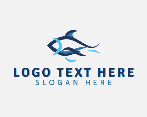 Aquarium logo example 2