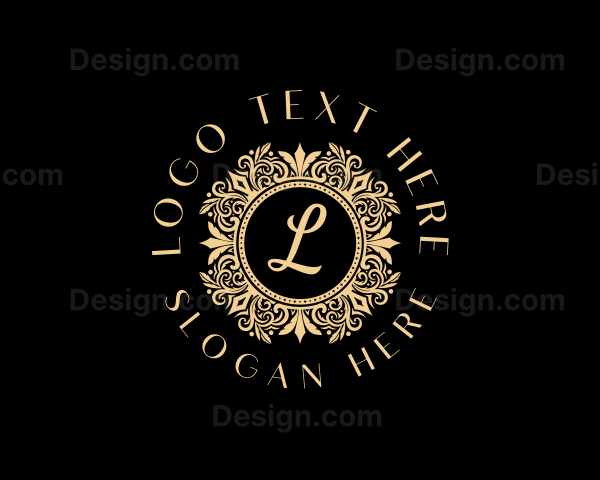 Luxurious Ornament Beauty Logo