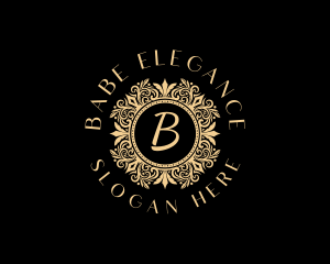 Luxurious Ornament Beauty logo design