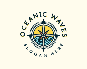 Compass Ocean Expedition logo design