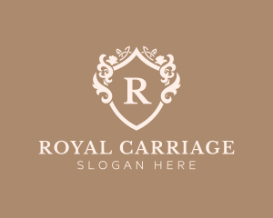 Royal Decorative Shield logo design