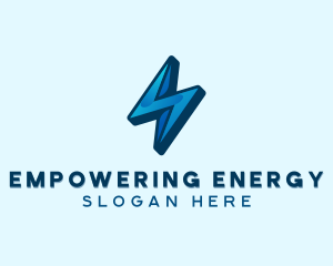 Electric Power Bolt logo design