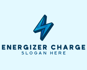 Electric Power Bolt logo design