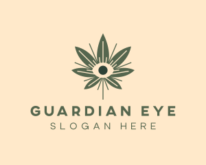 Mystic Eye Marijuana logo design