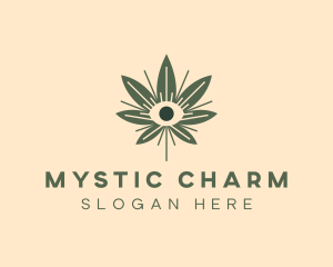 Mystic Eye Marijuana logo design