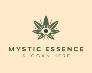 Mystic Eye Marijuana logo design