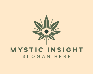 Mystic Eye Marijuana logo design