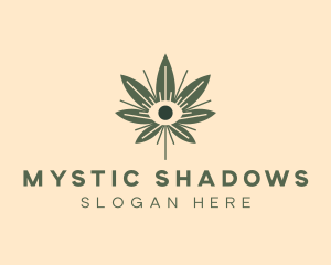 Mystic Eye Marijuana logo design