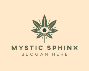 Mystic Eye Marijuana logo design