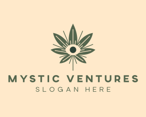 Mystic Eye Marijuana logo design