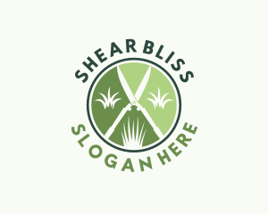 Garden Shears Landscaping logo design