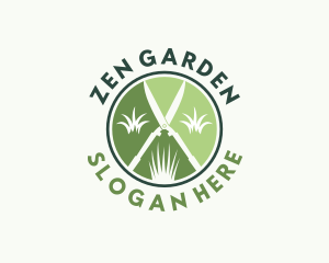 Garden Shears Landscaping logo design