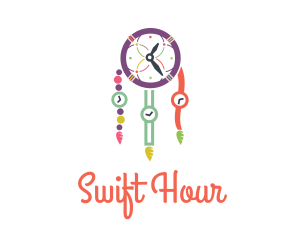 Colorful Time Dreamcatcher logo