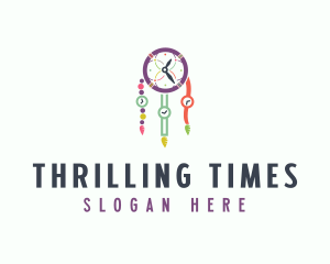 Colorful Time Dreamcatcher logo