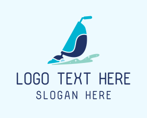 Blue Cleaning Vacuum logo