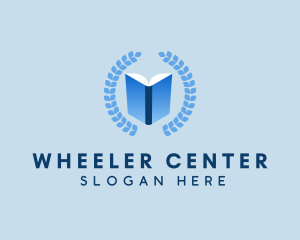 Learning Center Book logo design