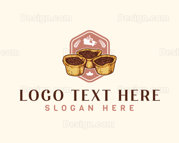 Canadian Butter Tarts Snack Logo