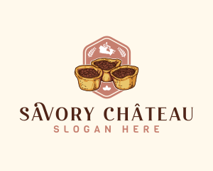 Canadian Butter Tarts Snack logo design