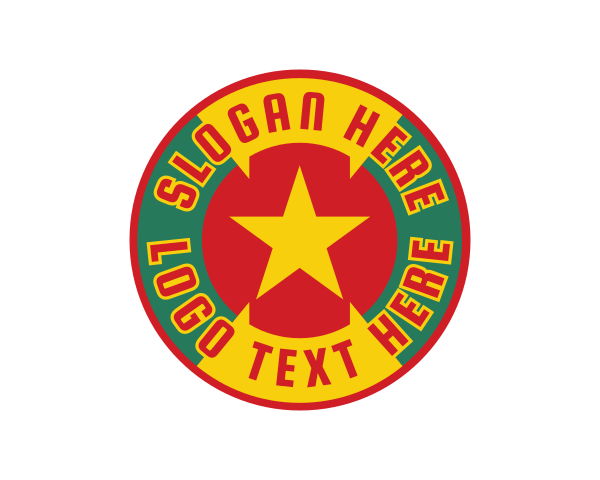 Reggae logo example 3