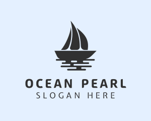 Ocean Boat Sail logo design