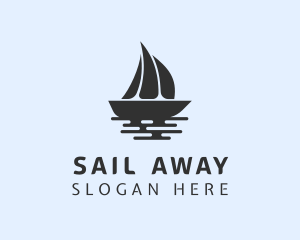 Ocean Boat Sail logo design