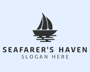 Ocean Boat Sail logo design