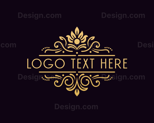 Elegant Wedding Event Logo