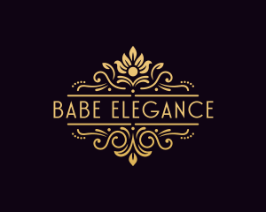 Elegant Wedding Event logo design