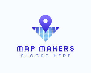 Travel Location Pin logo design