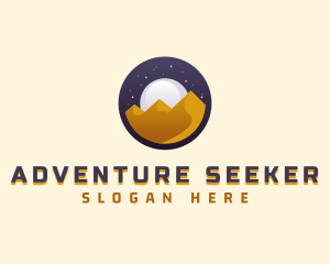 Desert Travel Adventure logo design