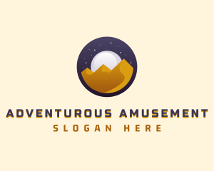 Desert Travel Adventure logo design