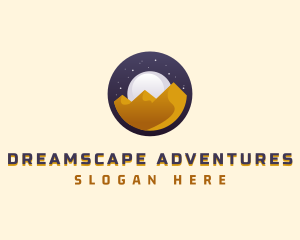 Desert Travel Adventure logo design