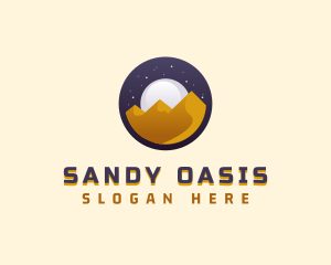 Desert Travel Adventure logo design