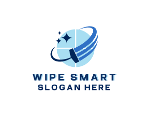 Window Wiper Squeegee logo design