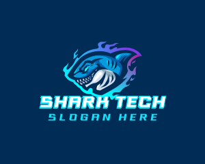 Esports Gaming Shark logo design