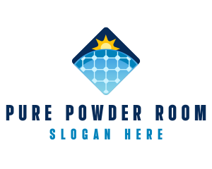 Sustainable Solar Panel Technology logo design