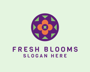 Spring Flower Nature logo