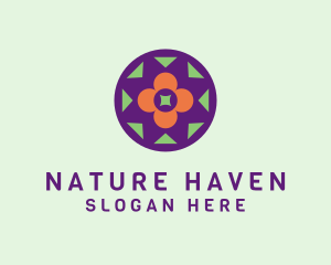 Spring Flower Nature logo design