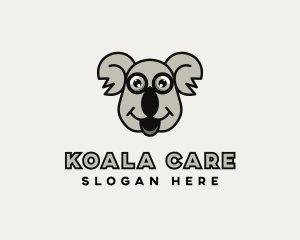 Wildlife Happy Koala logo design