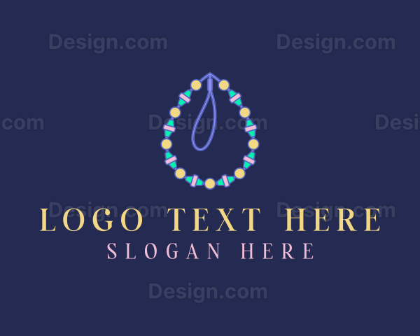 Handcrafted Beaded Jewelry Logo