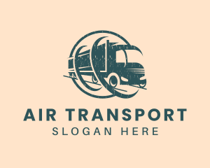 Logistics Forwarding Truck logo design