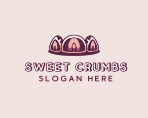 Mochi Japanese Cake logo design