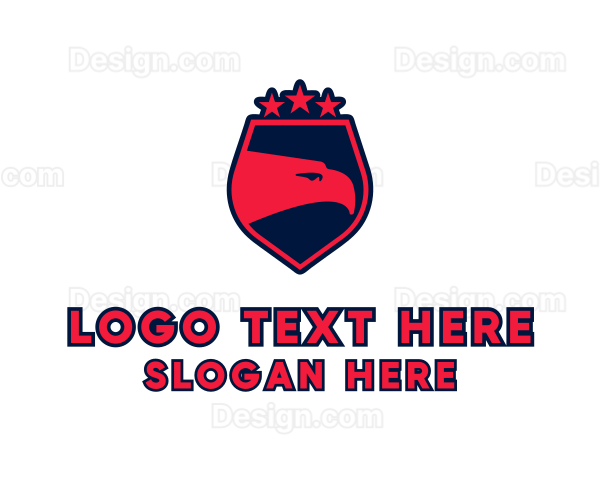 Falcon Star Shield Logo