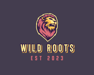 Wild Lion Gaming logo design